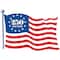 Beistle 12.75" x 18" Semiquincentennial Flag Cutouts, 4ct.